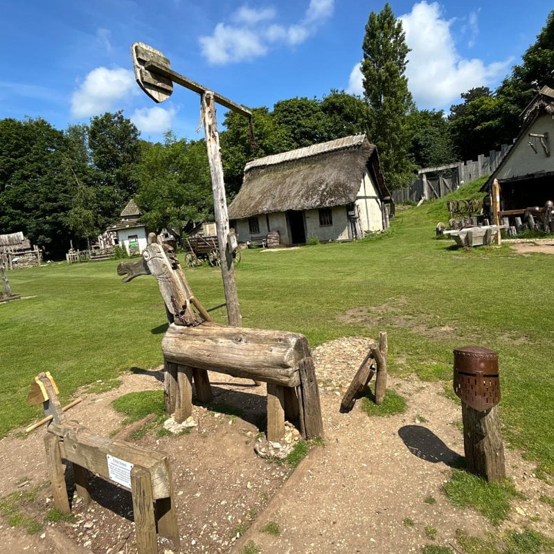 Mountfitchet Castle and Norman village